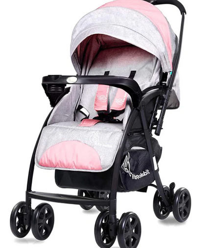 Sugar Pop Stroller - 3 Position Seat Recline, Easy One Hand Fold, Reversible Handle, UV Resistant Sun Canopy - image 1 of 7 - Baby Stroller