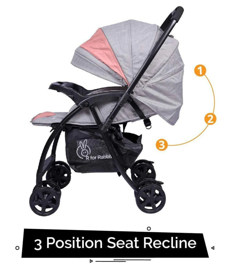 R for Rabbit Sugar Pop Stroller — front view