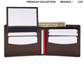 Men's Premium Leather Bi-Fold Wallet — Brown