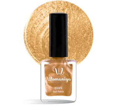 Women’s Metallic Gold Nail Polish - image 1 of 3 - NAIL PAINT