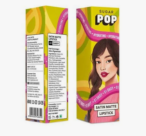 Sugar Pop Velvet Matte Lipstick – Bold Pink - image 3 of 5 - lipstick