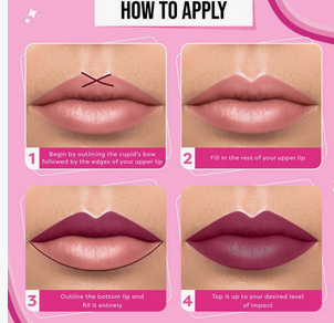 Sugar Pop Velvet Matte Lipstick – Bold Pink - image 5 of 5 - lipstick
