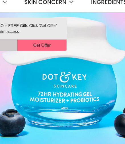 Dot&Key Gel Moisturizer (60ml) - image 1 of 4 - Skincare