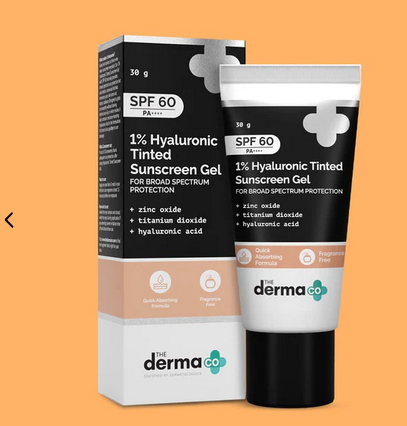 The Derma Tinted Sunscreen Gel SPF 60 PA++++ - image 1 of 5 - sunscreen