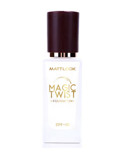 Magic Twist Foundation – Lightweight Matte Coverage with SPF 15