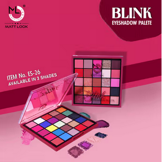 MattLook 25 Colors Eyeshadow Palette - image 3 of 5 - eyeshadow