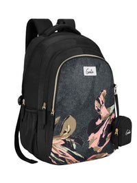Genie Sea Bloom 36L School Backpack - Black
