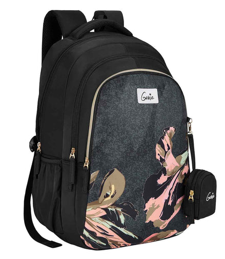 Genie Sea Bloom 36L School Backpack - Black
