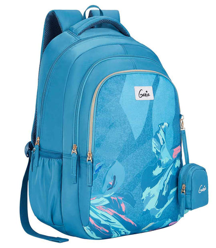Genie Sea Bloom 36L School Backpack - Steel Blue