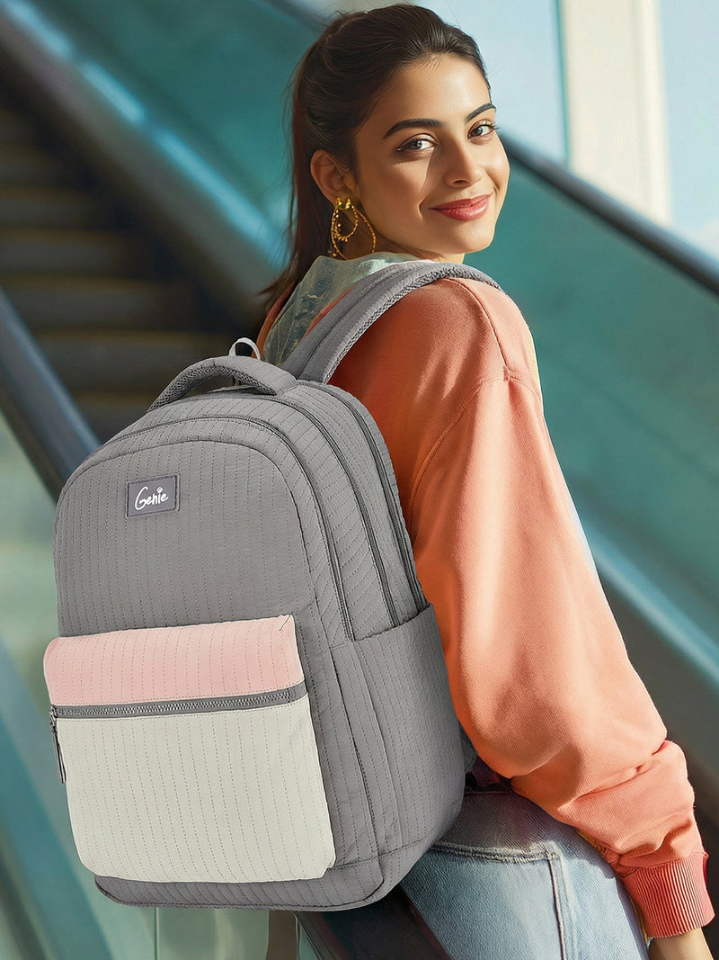 Genie Snuggle 36L Laptop Backpack Grey