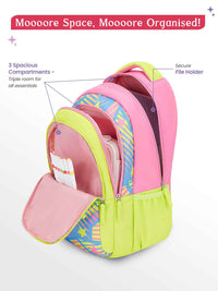Genie Sparkit 36L School Backpack - Neon Green