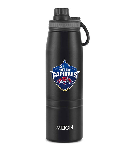 Milton Sports Sparkle UV Printing Thermosteel Bottle - Delhi Capitals (DC) - Milton