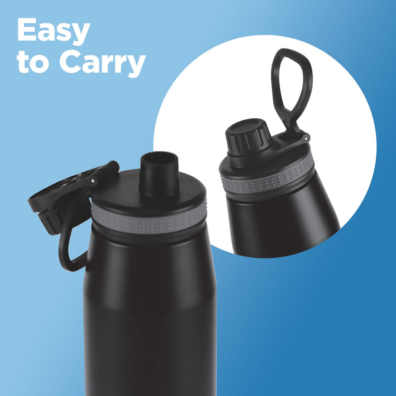 Milton Sports Sparkle UV Printing Thermosteel Bottle - Delhi Capitals (DC) - Milton