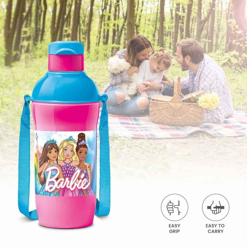 Milton Steel Barbie Kids Sipper Bottle