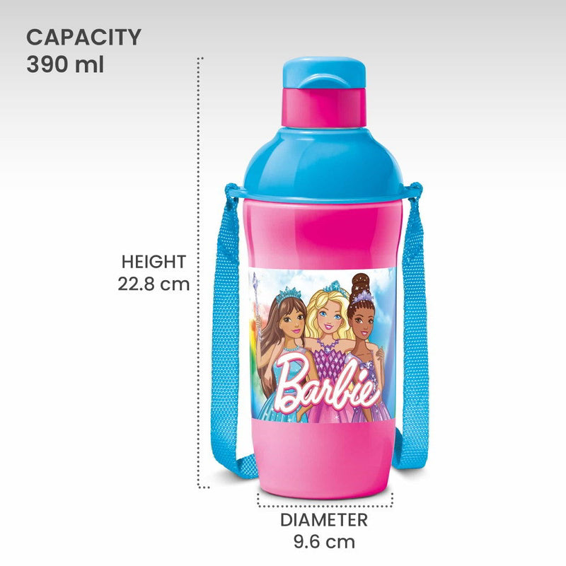 Milton Steel Barbie Kids Sipper Bottle — detail