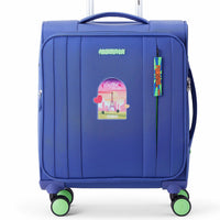 American Tourister Trippin Softside Spinner Trolley Blue