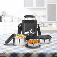 Milton Tasty Lunch Stainless Steel Tiffin Set — main view