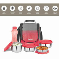 Tasty Lunch Combo Steel Tiffin (Milton) - image 4 of 13 - Lunch Box Sets