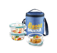 Always Bhukha - Glass Tiffin (Milton) - image 4 of 8 - Lunch Containers