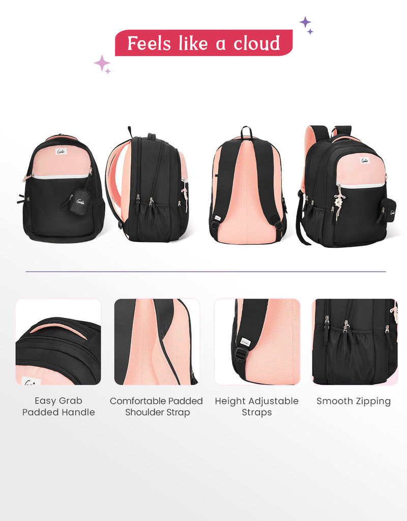 Genie Twist 40L Laptop Backpack Black — view 6