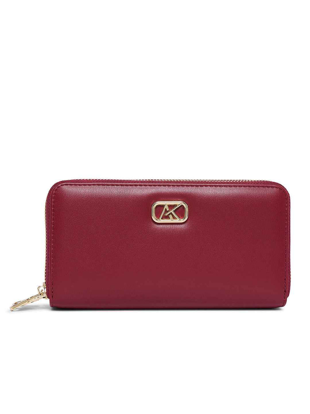 AKIKI London Wellsbury 2 Compartments Zip Around Large Wallet