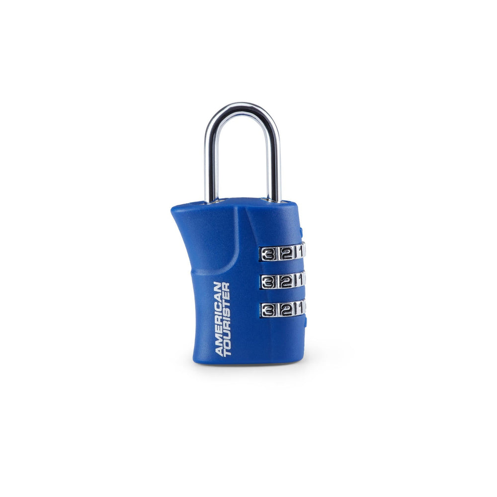 American Tourister Standard 3-Dial Lock Blue