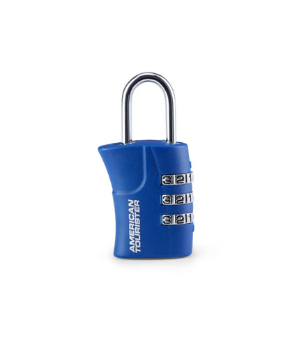 American Tourister Standard 3-Dial Lock Blue