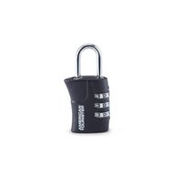 American Tourister Standard 3-Dial Lock Black