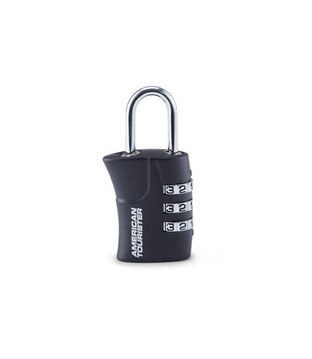 American Tourister Standard 3-Dial Lock Black