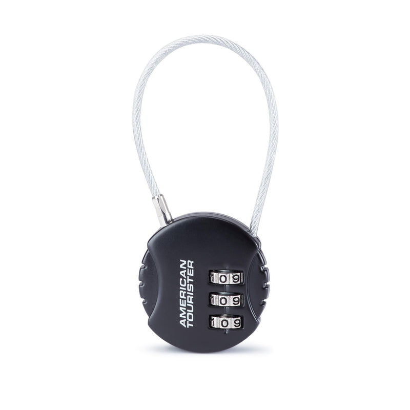 American Tourister Cable Lock Black