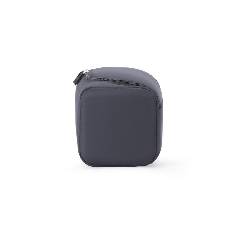 American Tourister travel toiletry kit Black — open showing internal divider