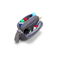 American Tourister Excursion crossbody bag Grey — adjustable strap detail
