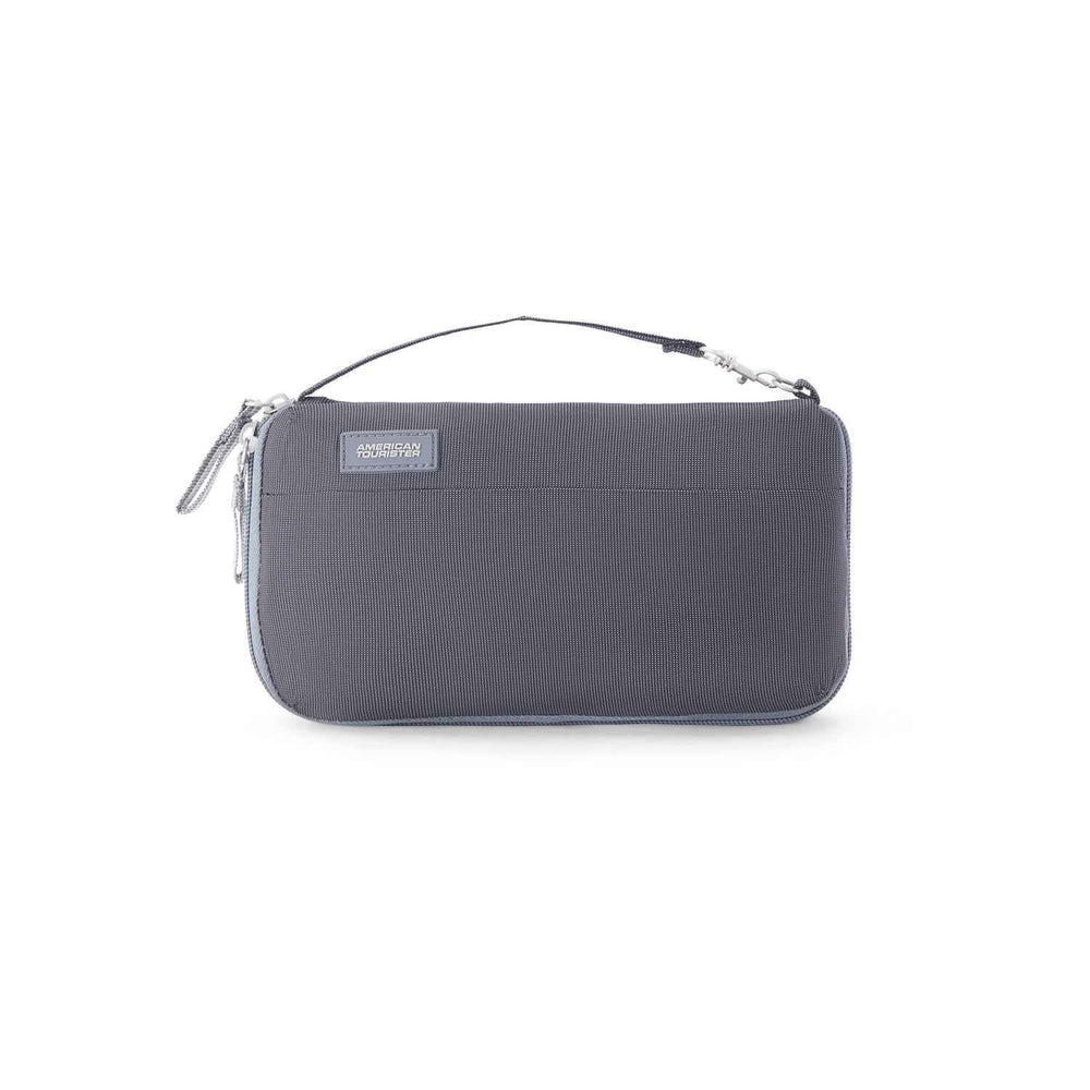 American Tourister Passport Holder Travel Wallet Grey