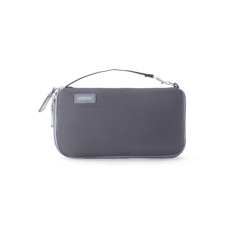 American Tourister Passport Holder Travel Wallet Grey