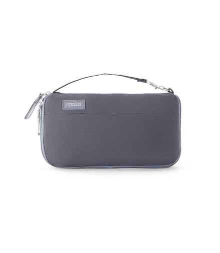 American Tourister Passport Holder Travel Wallet Grey