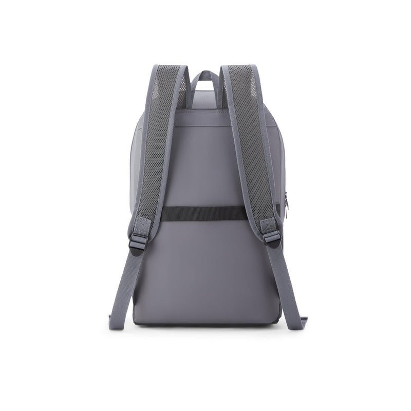 American Tourister foldable travel backpack Grey — folded into stuff pocket