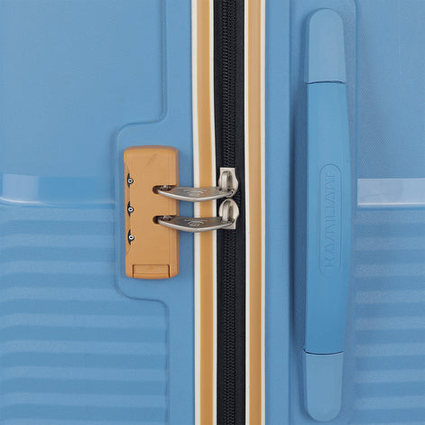 Kamiliant Zakk Secure Color Pop Parision Blue Trolley Bag