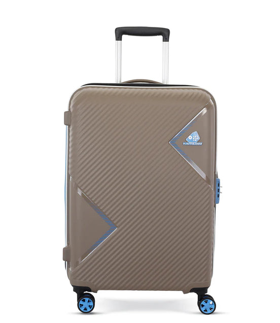 Kamiliant Zakk Secure Color Pop Fossil Grey Trolley Bag