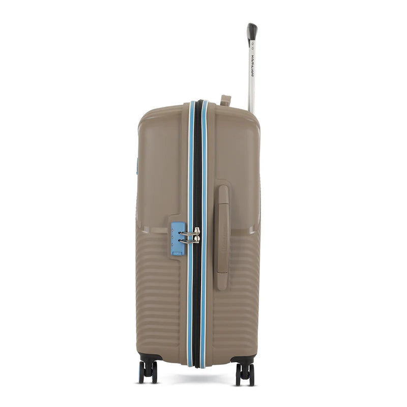Kamiliant Zakk Secure Color Pop Fossil Grey Trolley Bag