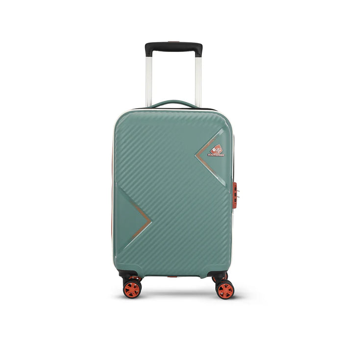 Kamiliant Zakk Secure Color Pop Slate Grey Trolley Bag