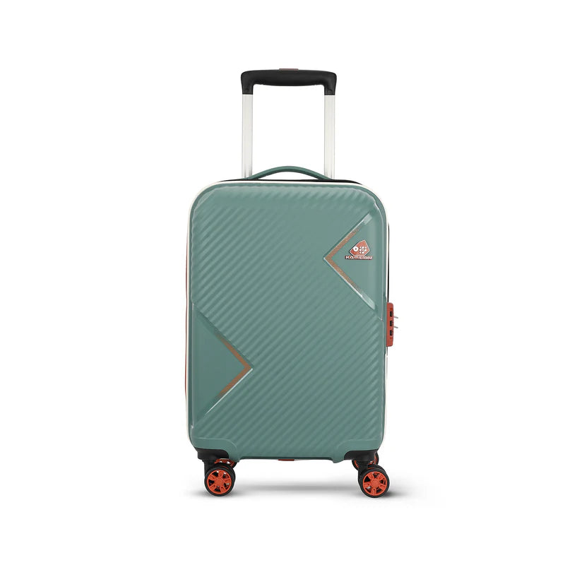 Kamiliant Zakk Secure Color Pop Slate Grey Trolley Bag
