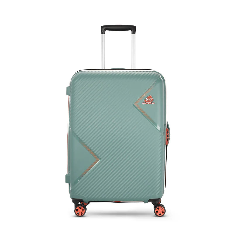Kamiliant Zakk Secure Color Pop Slate Grey Trolley Bag