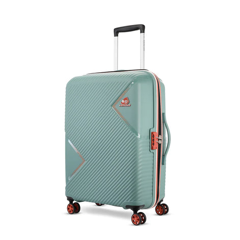 Kamiliant Zakk Secure Color Pop Slate Grey Trolley Bag