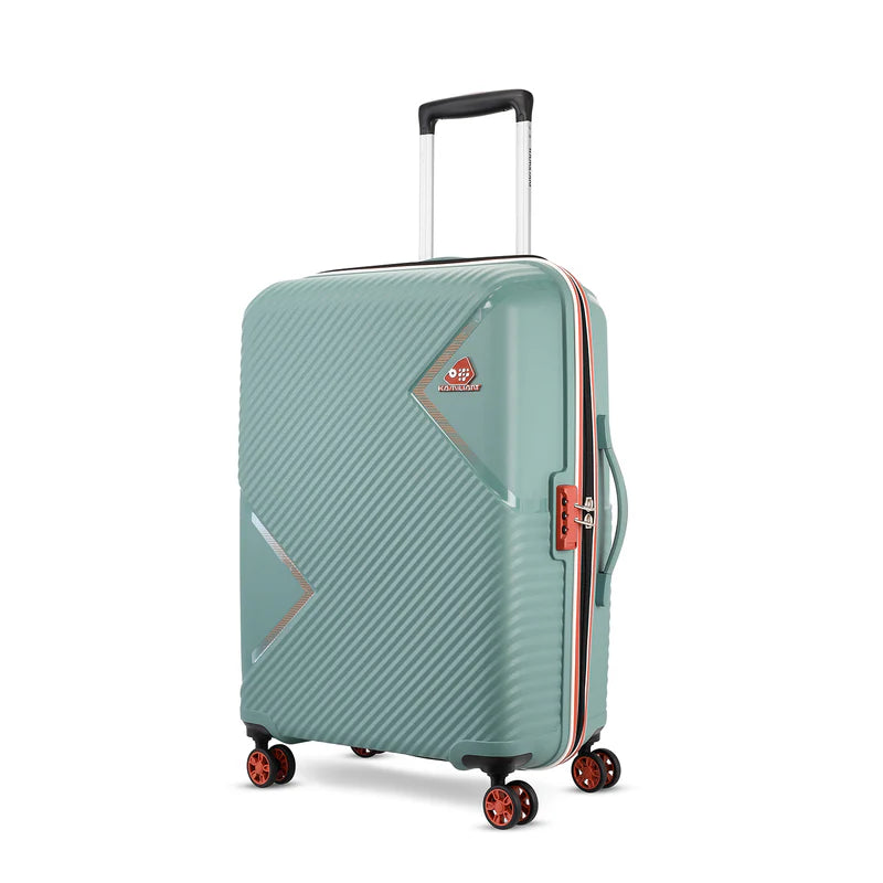 Kamiliant Zakk Secure Color Pop Slate Grey Trolley Bag