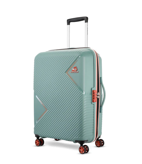 Kamiliant Zakk Secure Color Pop Slate Grey Trolley Bag
