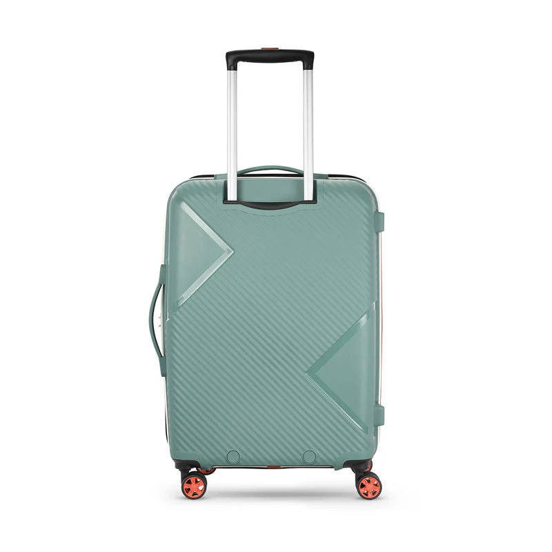 Kamiliant Zakk Secure Color Pop Slate Grey Trolley Bag