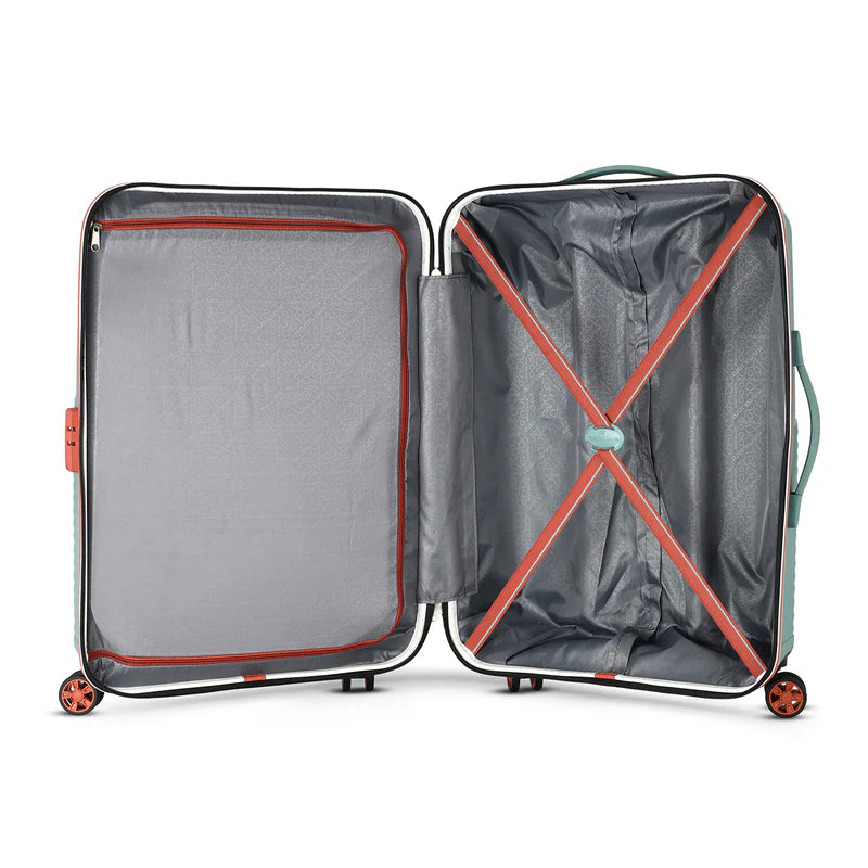 Kamiliant Zakk Secure Color Pop Slate Grey Trolley Bag