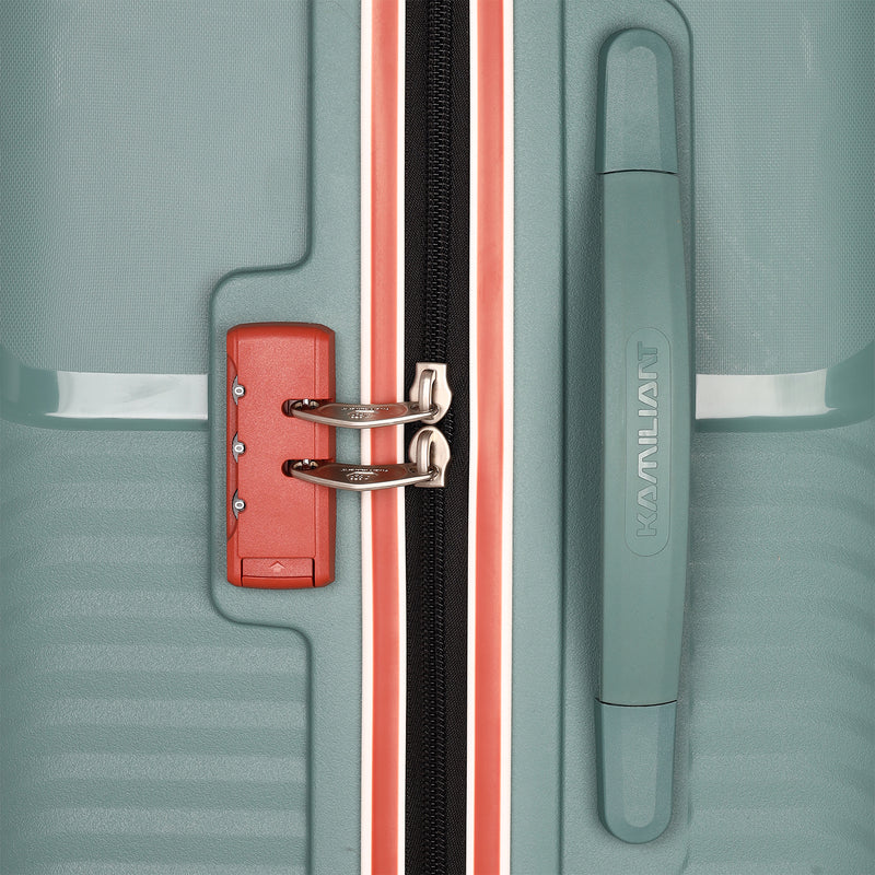 Kamiliant Zakk Secure Color Pop Slate Grey Trolley Bag - image 5 of 10