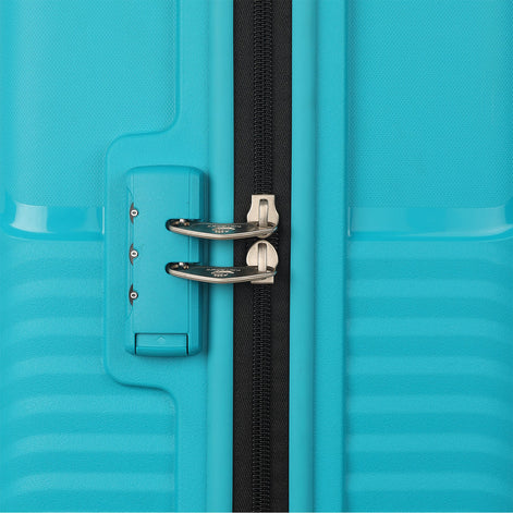 Kamiliant Zakk Secure Coral Blue Trolley Bag