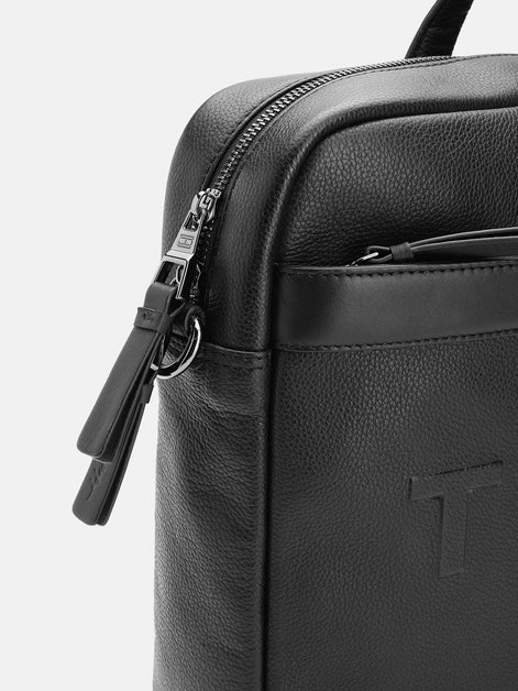 Tommy Hilfiger Black Galveston Laptop Bag